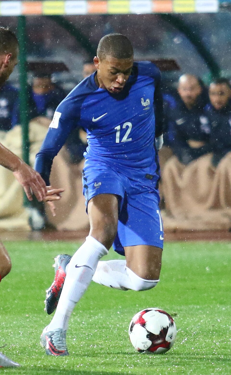 Kylian Mbappé, jugador de Francia
