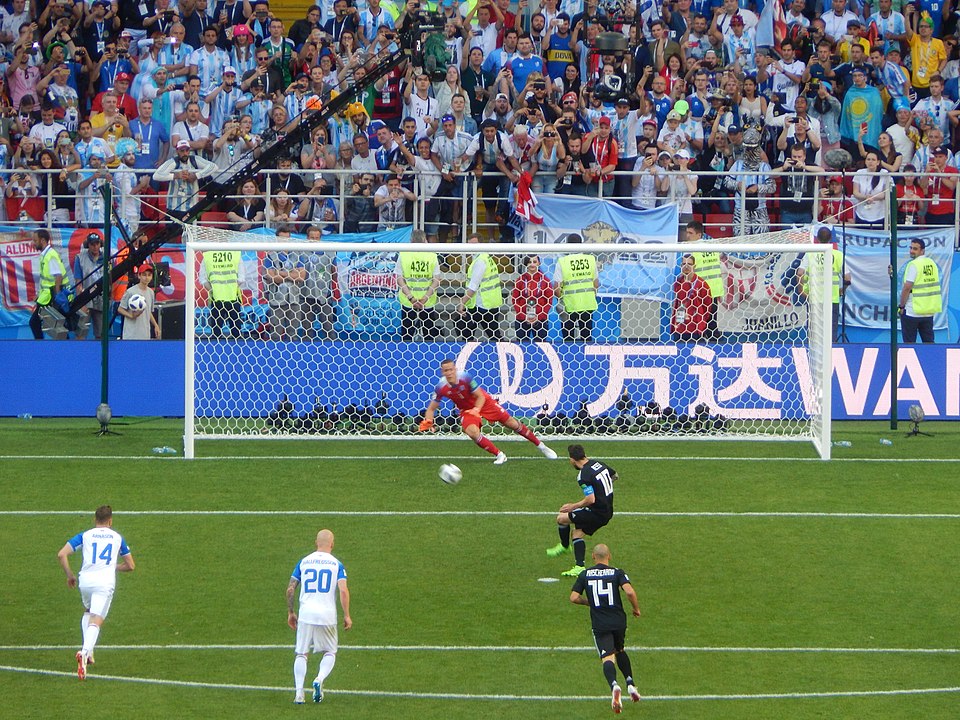 Lionel Messi, jugador de Argentina